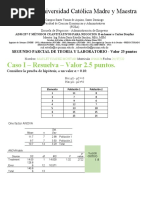 Segundo Parcial Valido para Teoria y Laboratorio - Valor 25 Puntos