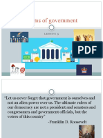 Forms of Government