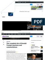 The Complete List of Donald Trump's Pardons and Commutations