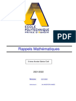 3 Rappels Mathématiques