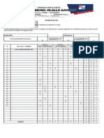 Informe de Evaluación Diagnóstica Por Asignatura