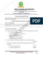 BEC 3102 Principles of MicroEconomics