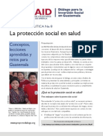 La Protección Social en Salud