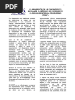 Elaboración de Un Diagnóstico Mediante El Método de Expediente Clínico Orientado A Problemas (ECOP)