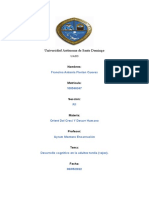 Desarrollo Cognitivo en La Adultez Tardía (Vejez) .