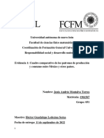 1 - 2-Cuadro Comparativo de Los Patrones de Producción y Consumo Entre México y Otros Países.