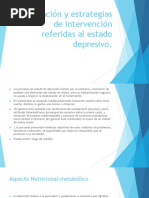 Valoración y Estrategias de Intervención Referidas Al Estado Depresion