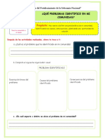 Act-Jueves - Tutoría-¿Qué Problemas Identifico en Mi Comunidad