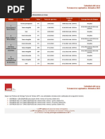 Calendario Introduccion Al Estudio Universitario