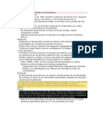 Conflicto Armado Interno en Guatemala