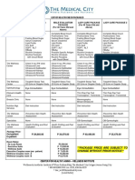 UPDATED Local Rates Executive Check Up Packages