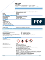 MSDS Gentian Violet