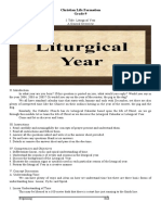 M3 Liturgical Year