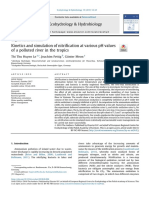 Journal 3 - Kinetics and Simulation of Nitrification at Various PH Values of A Polluted River in The Tropics