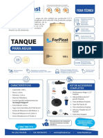 TANQUE - 1100L - ARENA - Uso Comercial