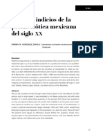 Inicios e Indicios de La Poesía Erótica Mexicana Del Siglo XX