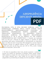 Jurisprudência Selecionada Deficiencia Mental