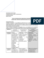 MECPSI HITO 1 Pauta de Apreciaciã N Procesos NeuropsicolÃ Gicos II 2022