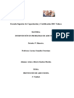 Tarea Unidad 2 Prevención de Adicciones Arturo Alberto Sánchez Muciño