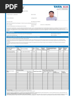 Common Proposal Form: Tata AIA Life Insurance Company Limited