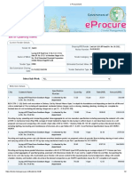 Sample BT Road Estimate