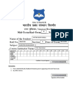 MM2 MBA07190 Chetan Sarup Rohilla