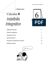 Indefinite Integration