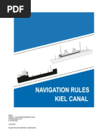 Regulations KIEL CANAL