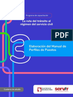 Elaboración Del Manual de Perfiles de Puestos