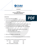 Part I Task 1 Speech Presentation - 40% Task 2 Reflective Report - 20% Part II Proof of Online Class Participation - 10%