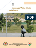 The Planning Guidelines For Environmental Noise Limits and Control