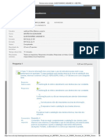 Questionário Unidade IV - Gestão de Qualidade