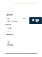 Cardio Respiratory Asessment For Physiot