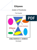 Precalculus11 q1 Mod3 Ellipses v1