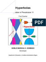 Precalculus11 q1 Mod4 Hyperbolas v1