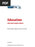 Education: Jobs That Inspire Others