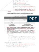 Humss 5 PPG Notes