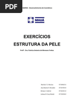 Exercicios Estrutura Da Pele