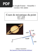 Mecanique Du Point Math Info