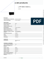 Tableros de Distribución de Potencia I-Line Combo - LH36400