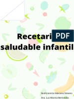 Recetario Infantil