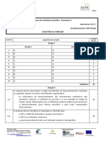 Teste 1 - Sugestões de Correção - 12.º C - 04-11-2019