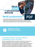 Brochure TG V Desarrollo Softwaree