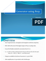 Function Generator Using 8051