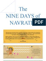 The Nine Days of NAVRATRI