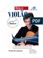 Material Gráfico - Curso de Violão