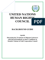 Background Guide - UNHRC - UMUN'22