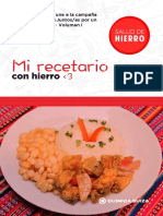 Recetas Anemia VOL I