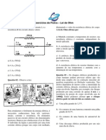 Fisica 3o Ano Lei de Ohm Fim