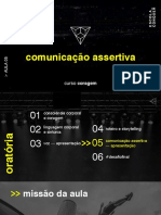 Slides Aluno - Coragem 05 - Comunicacao Assertiva